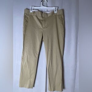 Banana Republic Hampton Pant Women 12‎ khaki Dress Pant